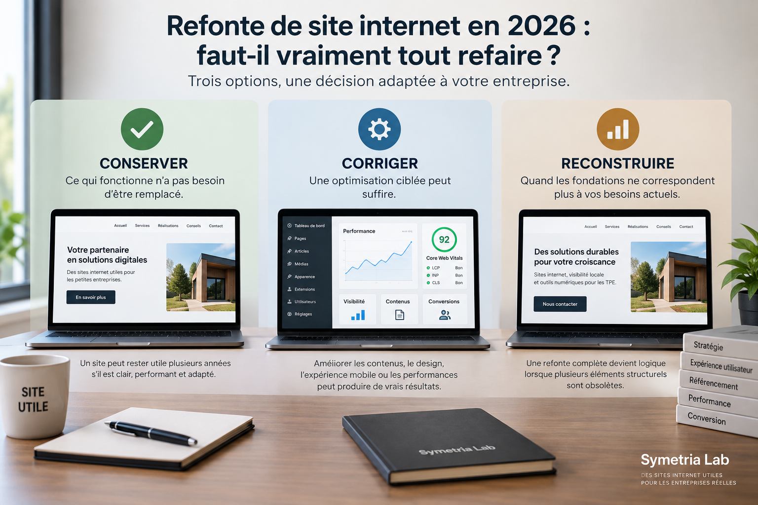 Refonte de site internet en 2026 : faut-il vraiment tout refaire ?